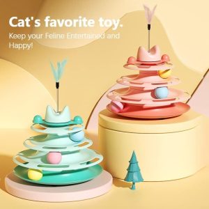 Cat Toy Set for Indoor Cats