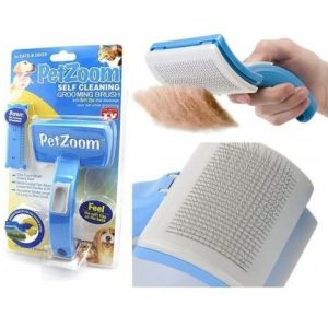 Pet Zoom - Self Cleaning Brush for Dogs and Cats
